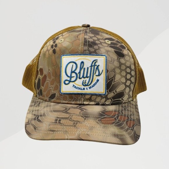 Richardson Snapback Bluffs Trucker Tackle & Marine Mesh‎ Hat Polyester - Picture 2 of 6